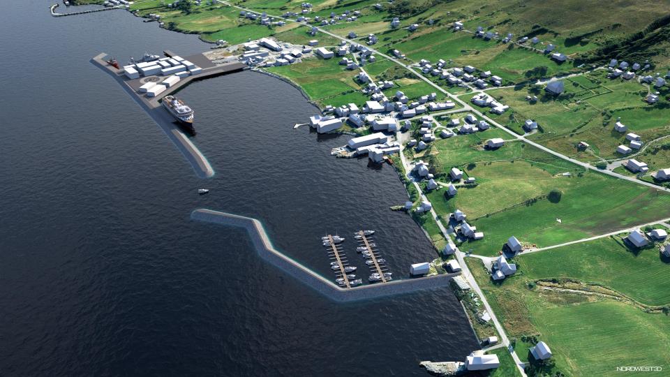 Lenkje til artikkel: Påminning om høyring - Detaljregulering for Stad molo og Leikanger indre hamn