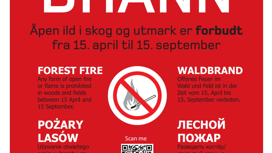Lenkje til artikkel: Skogbrannfare