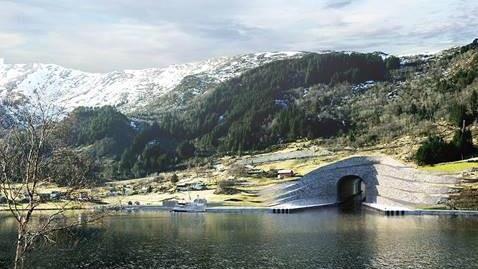Lenkje til artikkel: Stad skipstunnel - oppstart av rivingsarbeidet