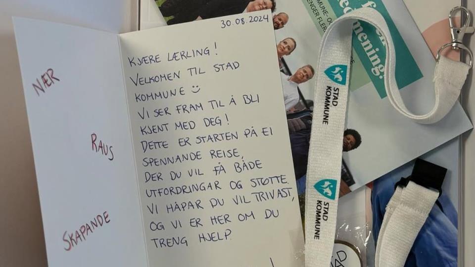 Lenkje til artikkel: Stad kommune er heidra med nominasjon til Årets Lærebedrift i Nordfjord!