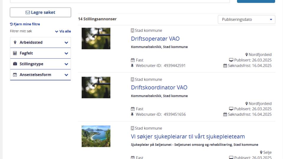 Lenkje til artikkel: Nedetid hos Webcruiter